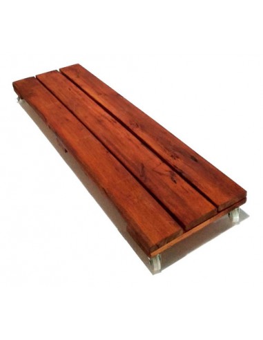 760558-MLA45996257557_052021,Plato De 100x30cm De Ancho Madera De Eucalipto, Macetas