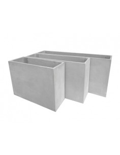 901336-MLA31181668416_062019,Macetas De Fibrocemento Jardinera 80x20x30 C/. Patas Drenaje