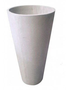 634284-MLA31016986037_062019,Maceta Fibrocemento 40x30x20 Cono Decoracion Jardin Plantas
