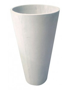 671259-MLA43400005457_092020,Maceta Fibrocemento Cono 70x35x25 Para Jardin Plantas Deco
