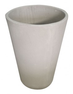 640652-MLA31037608177_062019,Maceta Fibrocemento Cono 80x43x28 Decoracion Jardin Plantas