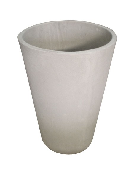 640652-MLA31037608177_062019,Maceta Fibrocemento Cono 80x43x28 Decoracion Jardin Plantas