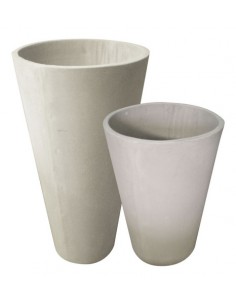 640652-MLA31037608177_062019,Maceta Fibrocemento Cono 80x43x28 Decoracion Jardin Plantas 2