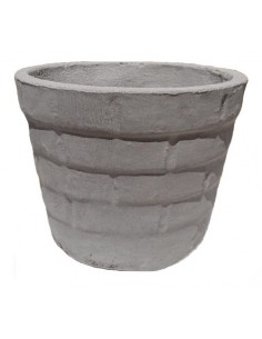 840284-MLA43786551604_102020,Macetas De Fibrocemento Barrilillo 34x26 Ø / H