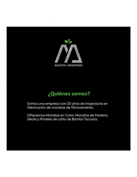 697300-MLA43247159246_082020,Macetas De Fibrocemento Prismas 40x40x60 Oferta!!!!