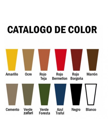 682492-MLA31016499674_062019,Macetas De Fibrocemento Conica 40 Cm.