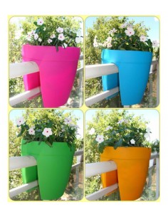 555125-MLA25377280275_022017,Macetas Plasticas Baranda Balcon 30x30 En Paternal 2