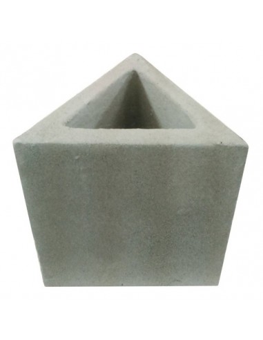 930799-MLA45090947897_032021,Maceta Fibrocemento Triangular 7x7x7 Deco