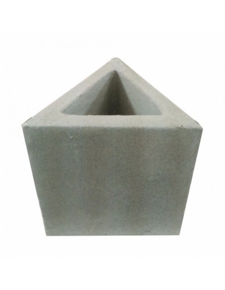 756312-MLA26302990410_112017,Maceta Fibrocemento Triangular 10x10x10 Plantas Moderno