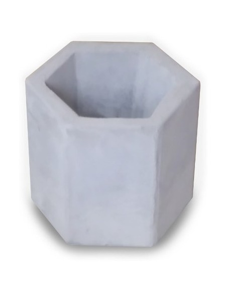 744898-MLA45093557551_032021,Maceta Fibrocemento Hexagonal 8x8
