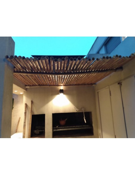 786904-MLA41092448446_032020,Cerco Panel Cañas Bambu Pergola Tacuara 100x180 Cm Deco