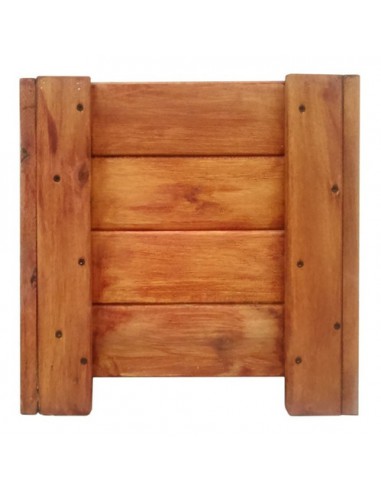 886960-MLA31079924921_062019,Macetas Cubo De Madera De Eucalipto 25x25x25