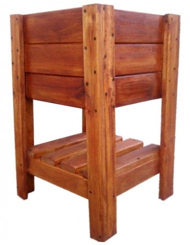 821149-MLA31602954010_072019,Macetas Huerto De Madera De Eucalipto Organico