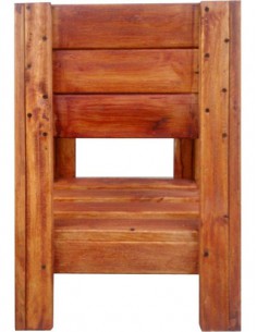 821149-MLA31602954010_072019,Macetas Huerto De Madera De Eucalipto Organico 2