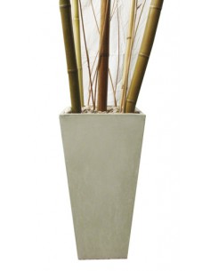 960925-MLA25522723580_042017,Deco Combo  Maceta Piramidal Color 70x35x25 Piedra Mimbre